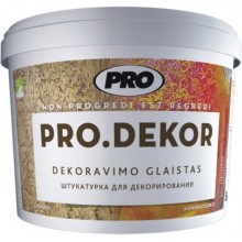 Dekoratīvā špakteļmasa PRO.DEKOR 